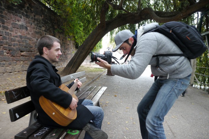 Victorien Maxime Tournage Clip (11 2013)